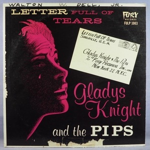 ■オリジナル FURYレコ!★GLADYS KNIGHT&PIPS/LETTER FULL★送料無料(条件有り)多数出品中!★名盤■