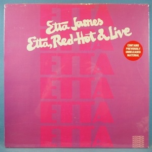 ■未発表曲! 未開封盤!★ETTA JAMES/RED HOT&LIVE★送料無料(条件有り)多数出品中!★名盤■