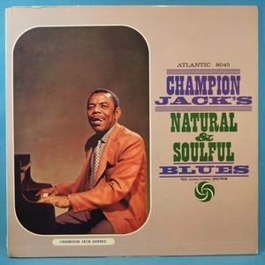 ■ATLANTIC 赤紫ラベ!★CHAMPION JACK DUPREE/NATURAL&SOULFUL★送料無料(条件有り)多数出品中!★オリジナル名盤■