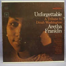 ■JUKE BOX用のEPです! 裏空白!★ARETHA FRANKLIN/UNFORGETTABLE★送料無料(条件有り)多数出品中!★名盤■_画像1