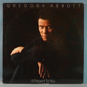 ■８８年 UK盤★GREGORY ABBOTT/I'LL PROVE IT TO YOU★送料無料(条件有り)多数出品中!★名盤■