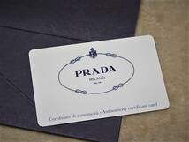 プラダ　オシャレなデザイン　PRADA　BN0812　RASO　BOW ハンドバッグ　美品_画像10