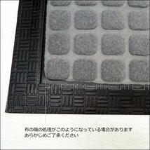 玄関マット (A) グレー コンパクトサイズ WELCOME 75×45cm 店舗 ご自宅用/20_画像9