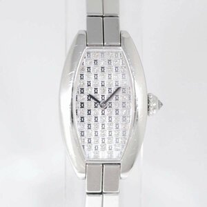 Cartier Cartier Mini Tono Laniere WJ2002W3 K18WG Diel Diamond Ladies Quartz Box [36197]