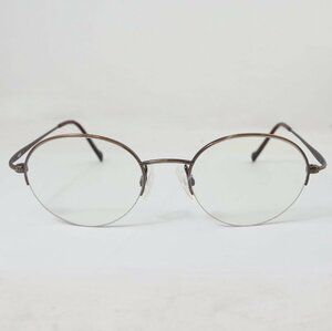  letter pack post service OK MCM M si- M half rim Boston type glasses [35270]