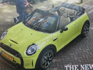 BMW Mini MINI[ cabriolet CONVERTIBLE] catalog no. 3 generation F57 type last model latter term type 2022 year 1 month made 