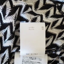 #snc ミッソーニ MISSONI ニット・セーター 40 半袖 ニット クルーネック レディース [644564]_画像4