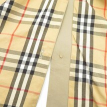 #axc バーバリー BURBERRY ステンカラーコート カーキ系 メンズ [726188]_画像10