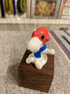 70sUSA Vintage Snoopy SNOOPY Peanuts красный ba long flying Ace Ame li Country запад набережная блокировка Surf Setagaya основа California 