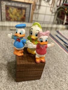 50-70sUSA Vintage DISNEY Disney / Donald & daisy Duck doll America antique west coastal area lock Surf Setagaya base California 