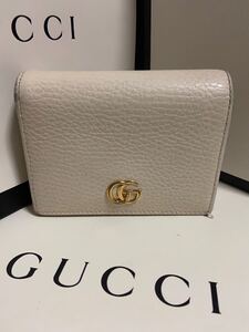 GUCCI グッチ コンパクトウォレット 折り財布 マーモント