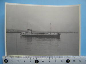 (J43) 写真 古写真 船舶 海上自衛隊 自衛艦 やまどり 昭和34年11月19日 博多港 護衛艦 軍艦 