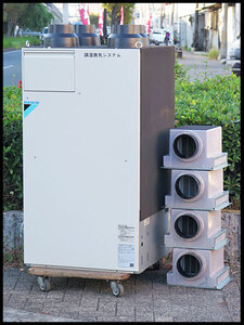 ●○19年製!美品! ダイキン DESIKA HOME AIR 水配管レス調湿外気処理機 HDHVP20A デシカ ホームエア 全館調湿・換気ユニット DAIKIN 単相20