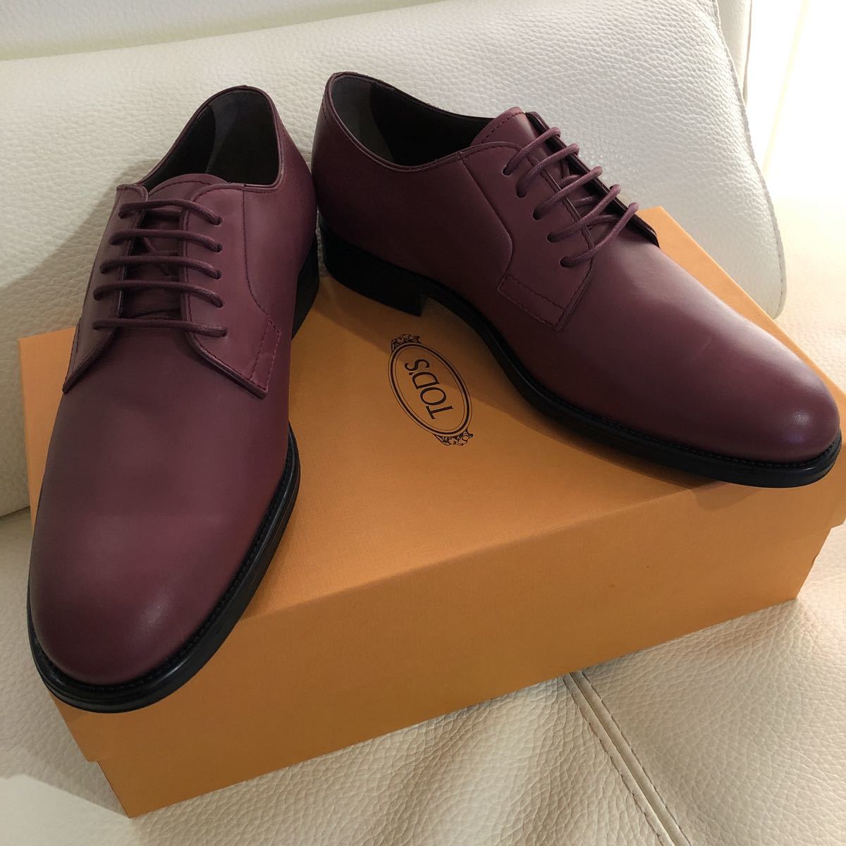 イタリア製【TOD'S/トッズ】新品未使用 ゴンミーニ プレーントゥ 8