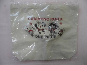 ONE PIECE　 楽天お買いものパンダ コラボトートバッグ　ワンピース　非売品　懸賞当選品　＜220327＞