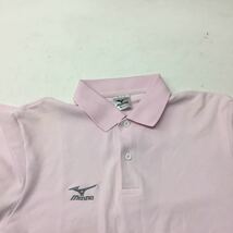 送料無料★MIZUNO ミズノ★半袖Tシャツ ポロシャツ トップス ゴルフシャツ★薄ピンク★SSサイズ#40308sjj34_画像2