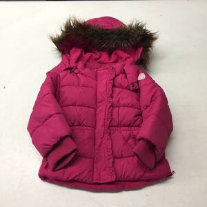  free shipping *babyGap baby Gap * reverse side nappy protection against cold coat outer cotton inside jacket * girl baby 90* pink #40310sjj35