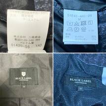 美品☆[BLACK LABEL CRESTBRIDGE] ハイテンションブリティッシュ 千鳥 ストレッチイージーセットアップ スーツ M クレストブリッジ_画像9