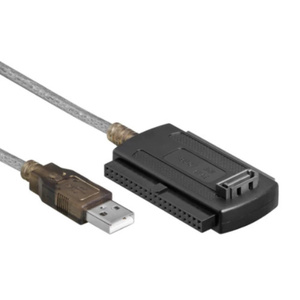 即決]3in1 USB 2.0 IDE SATA 5.25 S-ATA 2.5 3.5 インチハードドライブのディスク HDD ラップトップ Pc コンバータ