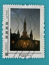 フランス切手★パーソナルスタンプ　聖堂　2008年　20g用_画像1
