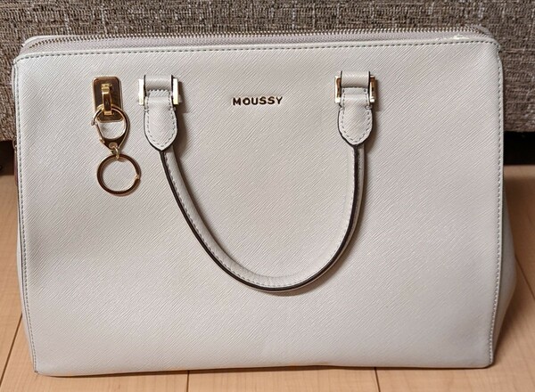 MOUSSY マウジー バッグ グレー　肩紐付き