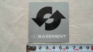 BASEMENT Sticker %off BM ベースメント ステッカー レターパックライト おてがる配送ゆうパケット 匿名配送 c