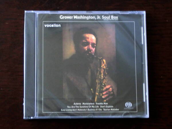 【Hybrid SACDマルチ】グローヴァー・ワシントン Jr/Soul Box♪ボブ・ジェームス 送料無料 新品 Grover Washington,Jr.