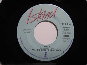 【7”】 FRANKIE GOES TO HOLLYWOOD / RELAX US盤 フランキー・ゴーズ・トゥ・ハリウッド リラックス