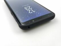 Galaxy S8+ SC-03J/SCV35用ケース 落下防止リング付き ハード+ソフトカバー ストラップ対応 ゴールド_画像4