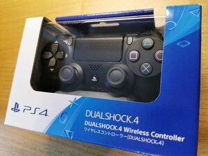 PS4 ワイヤレスコントローラー(DUALSHOCK4) 新品未開封 ブラック