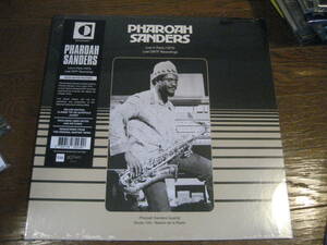 新品LP 　PHAROAH SANDERS ファラオ・サンダース Live in Paris 1975(LP)　strata east black jazz Jazzman muro dev large free soul 