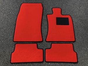 # free shipping #MINI BMW Mini Cooper R56 MF16 red plain red floor mat domestic production new goods imported car foreign car ( year :H19 year 2 month ~H26 year 4 month )