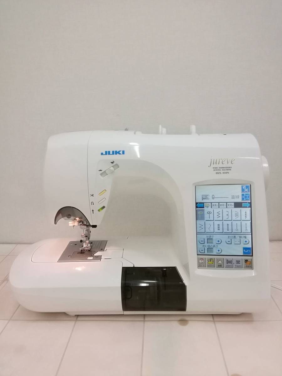 定番限定品 美品 JUKI HZL-010 & 刺繍機EM-3 整備済保証付 m4qR7