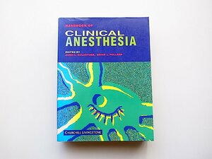 22c■　Handbook of Clinical Anaesthesia 臨床麻酔ハンドブック　英語版 