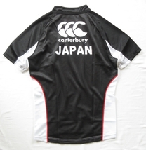 メンズ 4L◆未使用 CANTERBURY カンタベリー ラグビー日本代表 選手支給品 半袖 ジャージ JAPAN PR JERSEY 日本製 吸汗速乾 耐久性抜群_画像7