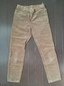  lady's * corduroy trousers * ankle height * beige *M*