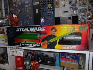 ** ultra elegant!* ultra rare!* out of print?*SW[ Luke Skywalker exclusive use light saver ] box attaching * BOX box city 