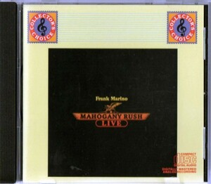 ★【中古輸入盤・送料無料】フランク マリノ＆マホガニー ラッシュ FRANK MARINO ＆ MAHOGANY RUSH ／ LIVE CD, Import