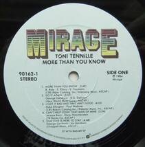 ◆ TONI TENNILLE / More Than You Know ◆ Mirage 90162-1 ◆ D_画像3