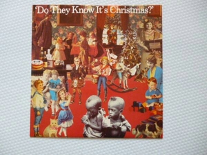 クリスマスソング！☆貴重！英国盤１２インチシングル！BAND　バンドエイド/Do They Know It's Christmas?