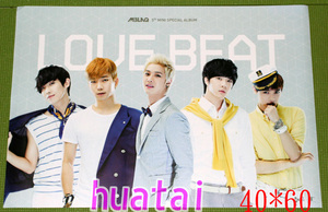 MBLAQ エム・ブラック Love Beat 告知ポスター