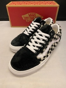 【新品】VANS OLD SKOOL SHERPA CHECKER BOARD/BLACK US5.0 23.0㎝ ヴァンズ オールドスクール シェルパ チェッカーブラック ホワイト