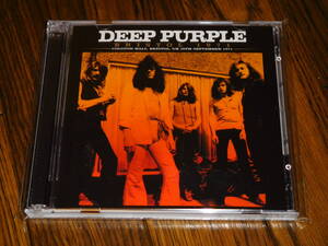 Неокрытый новый Deep Purple / Bristol 1971 Darker, чем Blue Ritchie Blackmore Ian Gillan Jon Lord