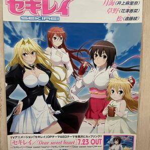 セキレイ 告知 当時もの 非売品 B2 ポスター ☆の画像1