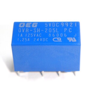  relay 5VDC OVR-SH-205L 1A TE Connectivity:OEG 1 piece 