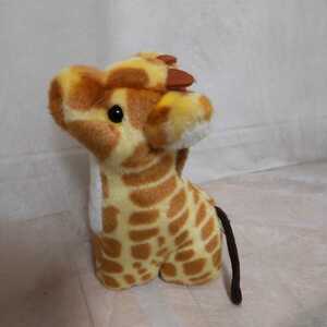  soft toy giraffe aqua 17cm 220323