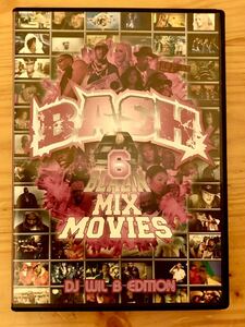 中古　DVD BASH6 BLAZIN MIX MOVIES DVD R＆B HIPHOP 洋楽　クラブミックス