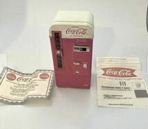 【レアな未使用品】コカコーラ自販機型　ミュージックバンク　CK166040　_画像10