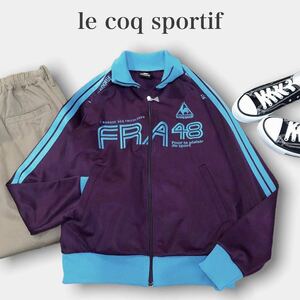 988 le coq sportif＊ルコックスポルティフ ジャージ レディース トップス スポーツウェア 羽織り ウォーキングウェア ゴルフウェア S