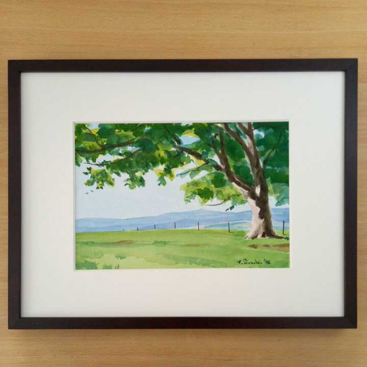 出産祝い 【絵画】「干潟~潮だまりの生き物」 水彩画 真作 - 絵画 玄関先渡し 【絵画】ネイチャーアート「潮だまりの生き物たち」原画 絵画/タペストリ